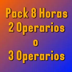 Mudanzas Pack de 8 Horas