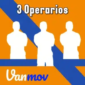 3 Operarios por horas para mudanzas