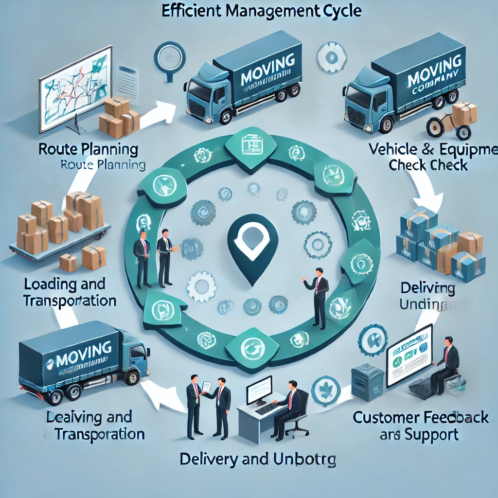 Gestión eficiente de empresa de mudanzas y transporte